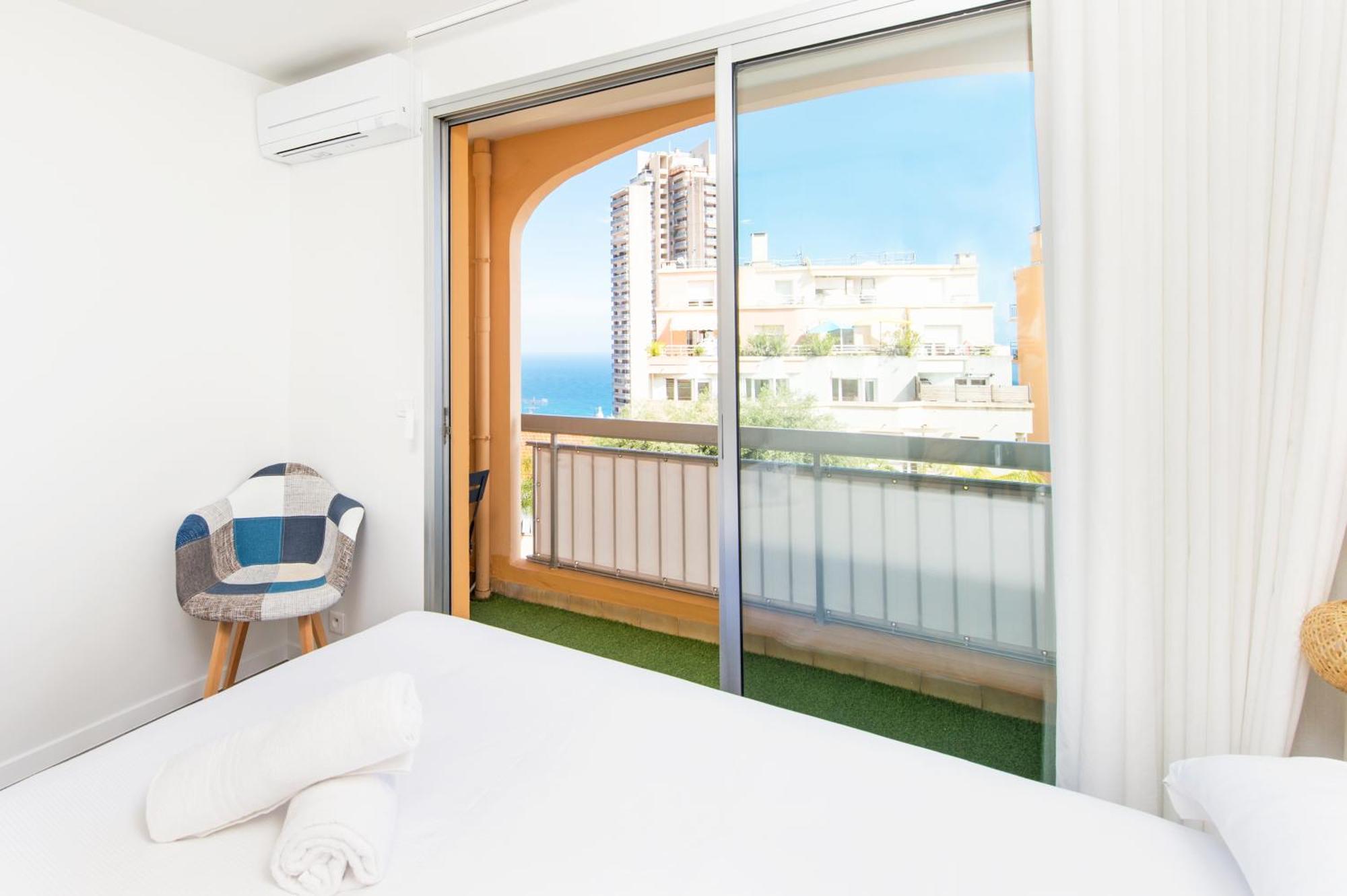 Monaco A Pied - Spacieux Appartement - Balcon - Ca 博索莱伊 外观 照片