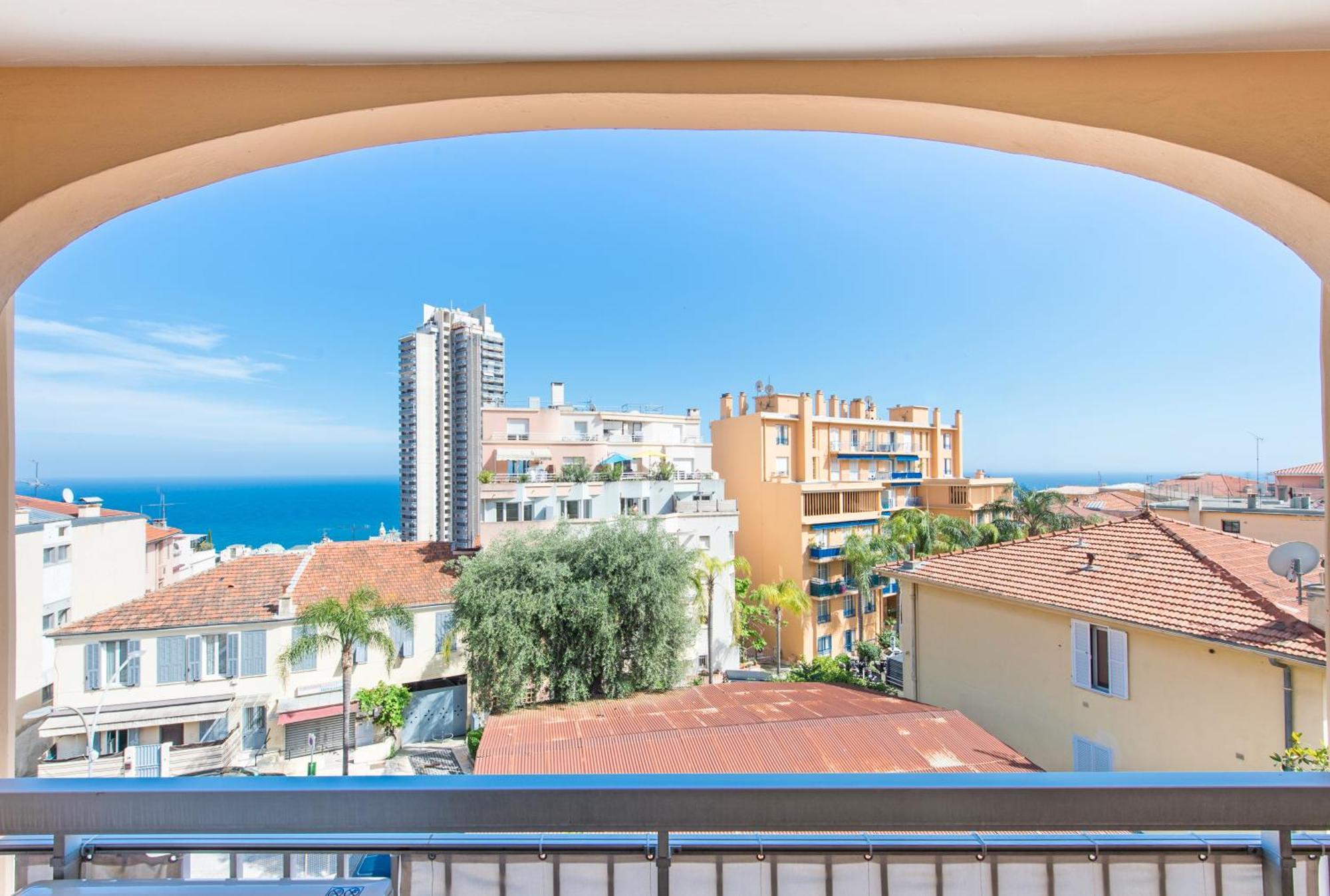 Monaco A Pied - Spacieux Appartement - Balcon - Ca 博索莱伊 外观 照片